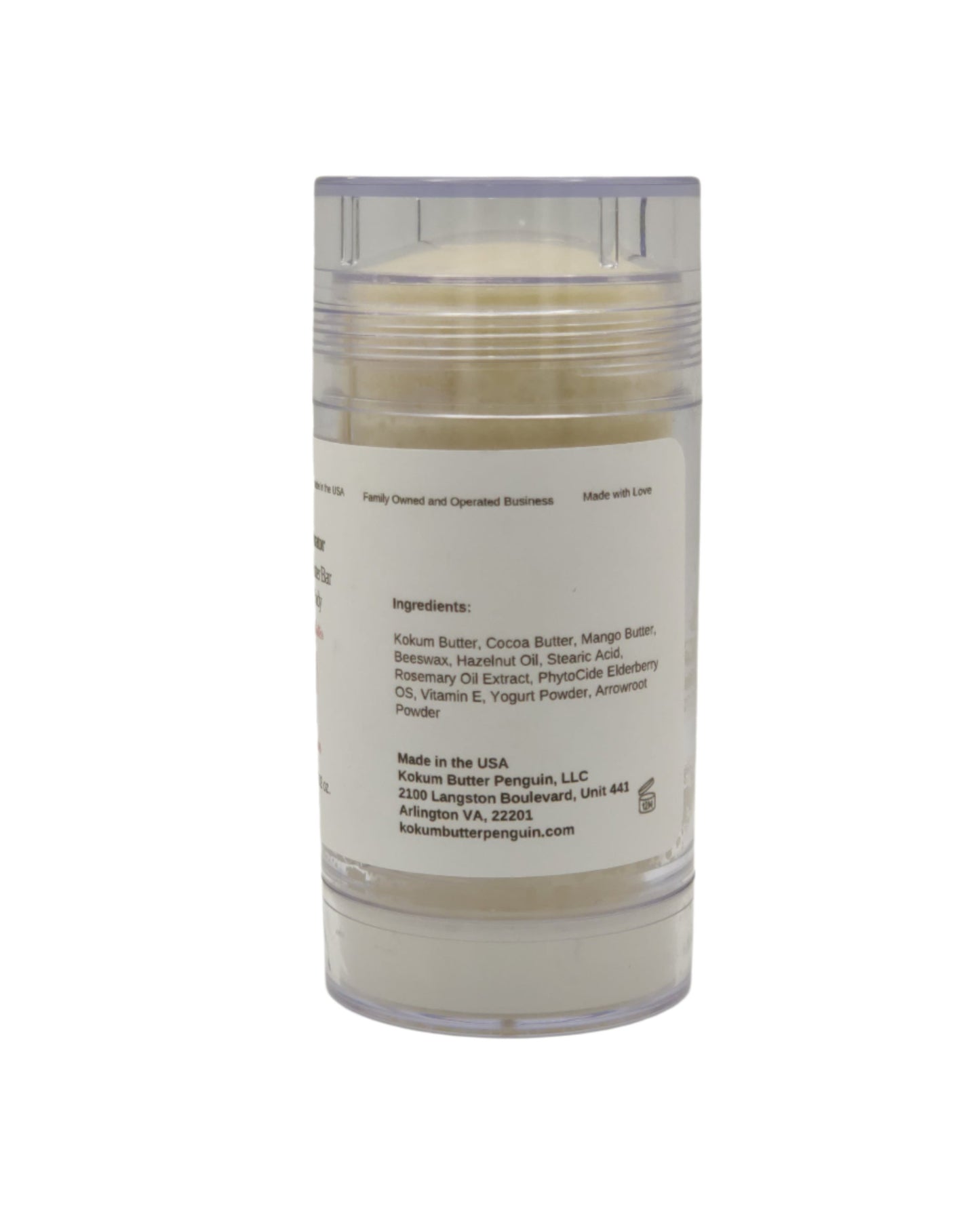 Instant Hydrator (Lotion Bar) Clear Twist Up Tube