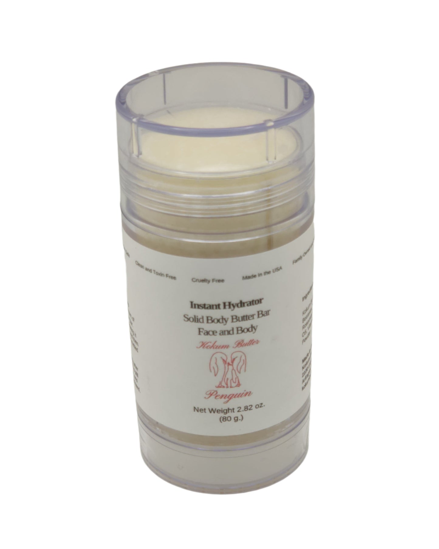 Instant Hydrator (Lotion Bar) Clear Twist Up Tube