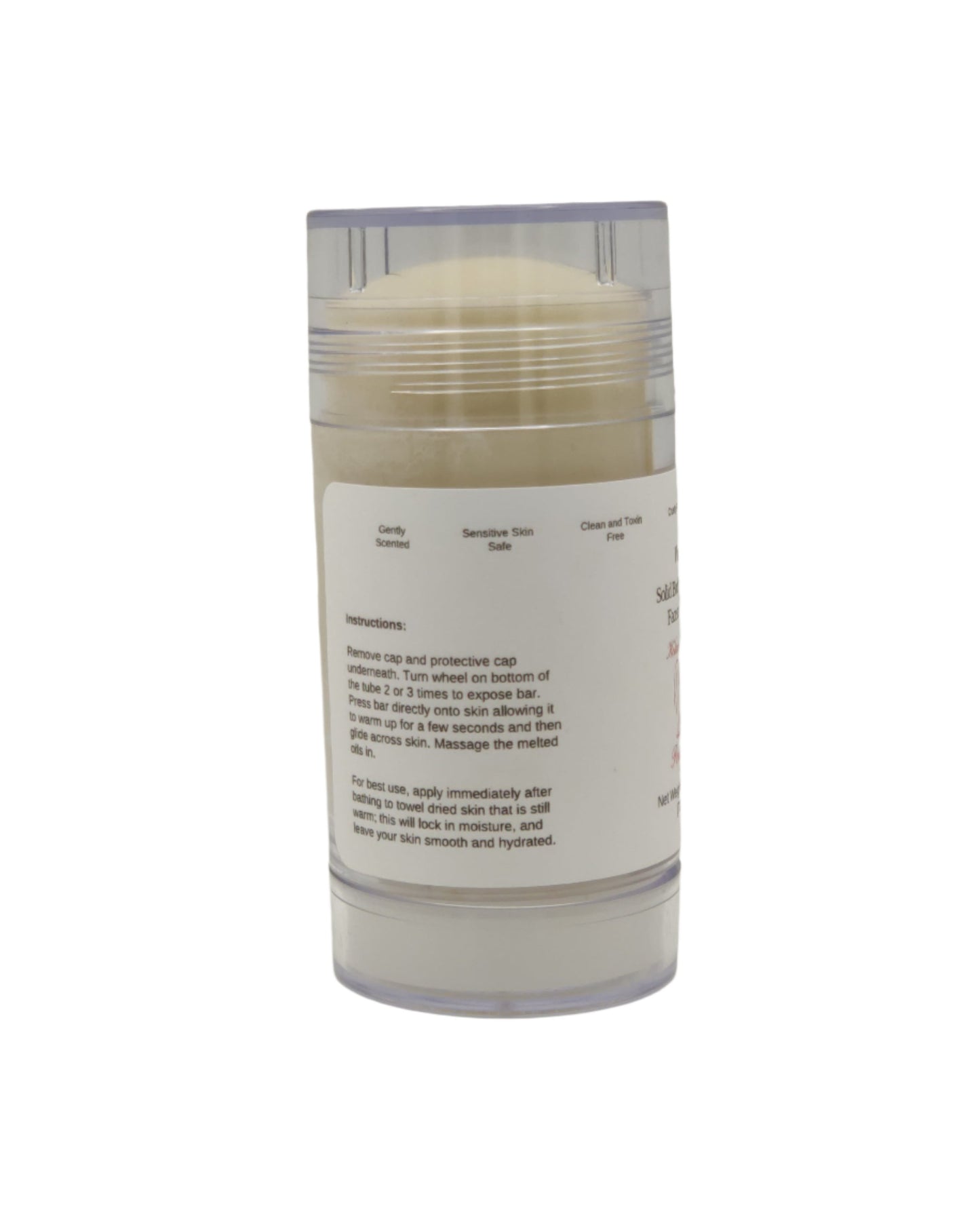 Vixen (Lotion Bar) Clear Twist Up Tube