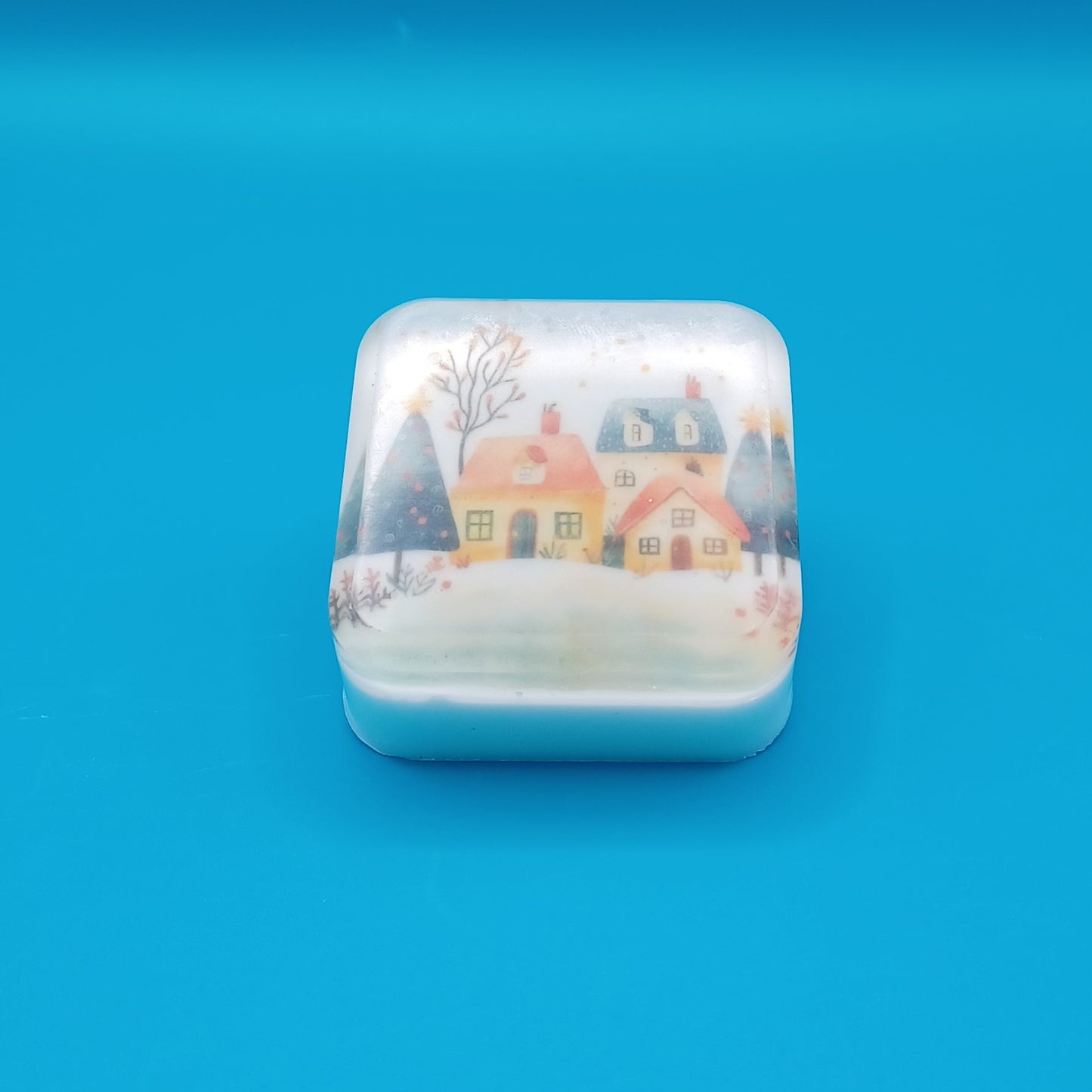 Christmas Image Embed Soaps "Fraser Fir" (Glycerin Soap)