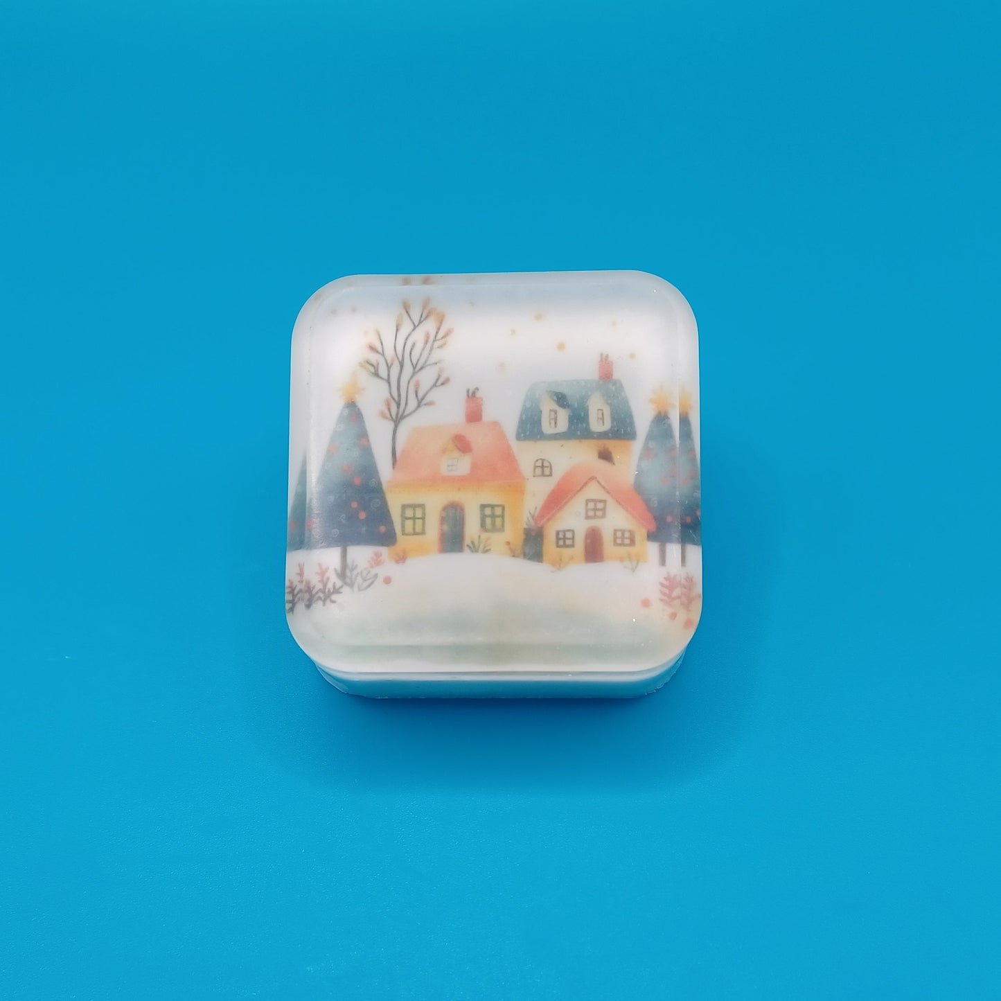 Christmas Image Embed Soaps "Fraser Fir" (Glycerin Soap)